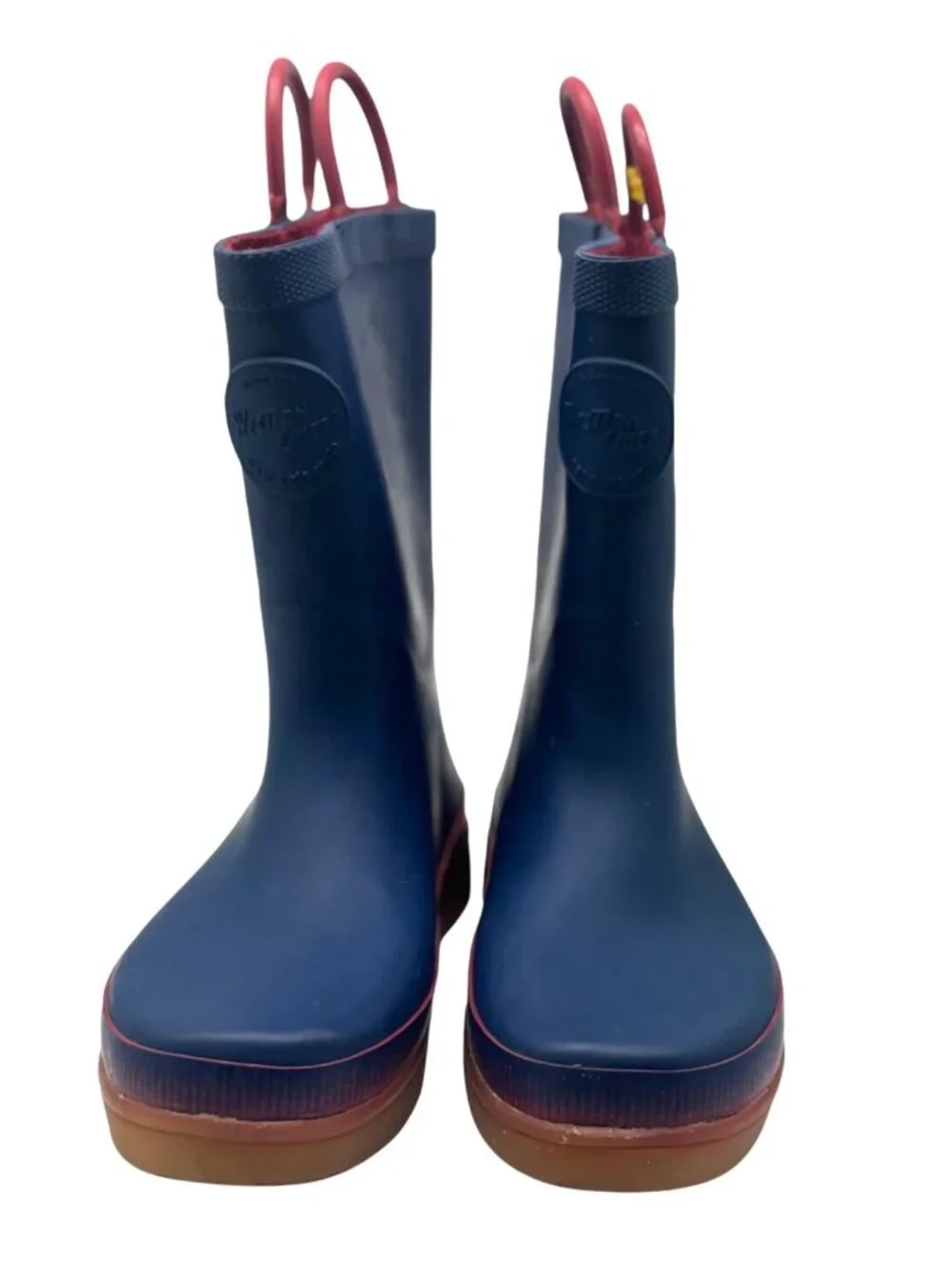 Western Chief Kids’ Blue Rubber Boots (DO NOT LIGTH UP) , Size 2 (little kid),
